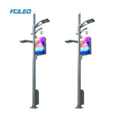 China High Quality Waterproof Outdoor Advertising/Message Street Light P3 LED Display Screen Street LED Billboard Price for sale