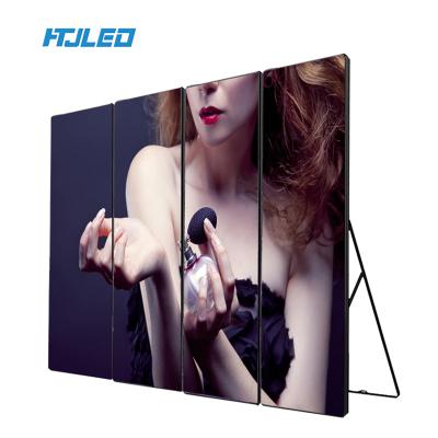 China Advertisement Advertising Led Screen HD Smart Removable Poster Led Display Video TV Multimedia Screen For Shop Mall for sale