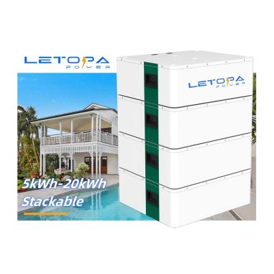 China Environmental Safety Long Life Ce Approved 48v 10kwh 20kwh 30kwh 40kwh 50kwh Growatt Solar Inverter Battery 51.2v Stackable Lifepo4 Energy Storage Battery for sale