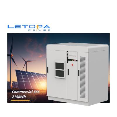 China Electric grid LETOPA UPS 215kWh Lifepo4 280Ah  Solar Batteries Solar Energy System for Home Off Grid Full Set 200Kwh Power Station for sale