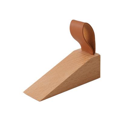 China Modern solid wood door stopper removable windproof intensified anti-collision door stopper door top for sale