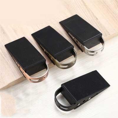 China Anti-collision moving rubber positioning door stopper windproof durable door stopper door stopper door stopper for sale