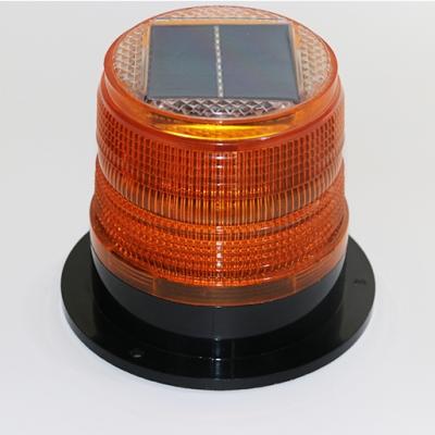 China Stainless Steel + PC Solar Warning Light Red Yellow Blue Led Turn Signal Road Safety Led Light With Magnet for sale