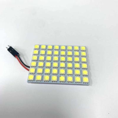 China 48-SMD 5050 LED Interior Light White Panel Light For Car/Cargo Dome/Foot/Trunk Area Light for sale