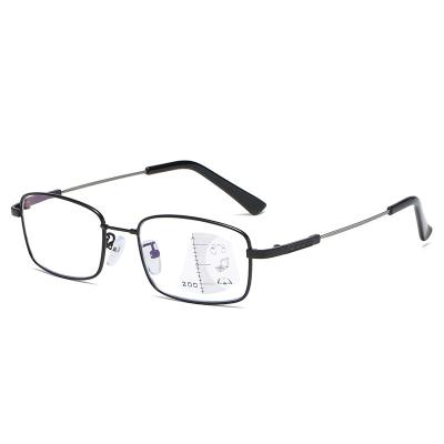 China The framework is flexible. New Arrived Anti-blue Multifocal Reading Glasses High Quality Multifocal Glass Fashion Reading Glasses for sale