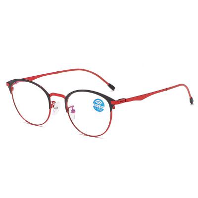 China The framework is flexible. Reading Glasses With Comfort Spring Hinges Blue Light Blocking Reading Glasses for sale