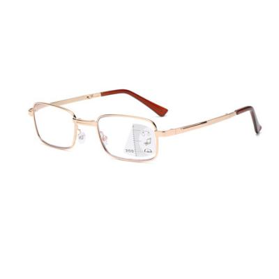 China The framework is flexible. Multifocal Progressive Lens Multifocal Folding Reading Glasses Anti-blue Light And Anti-sun Reading Glasses for sale