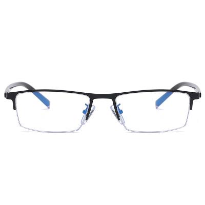 China The framework is flexible. 2021 Glass Single-light Multifocal Reading Glasses Solid And Stylish Monofocal Blocking Blue Light Reading Glasses for sale