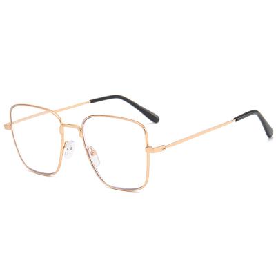 China China Factory Wholesale Metal Progressive Glasses Blue Light Blocking Foldable Reading Glasses for sale