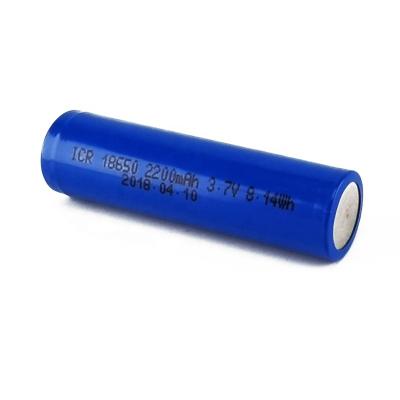 China Toys CE UN38.3 18650 3.6v 2200mah 2600mah flat surface 12v 24V 36V 48V ebike scooter kart machine tool Li-ion battery cell for sale