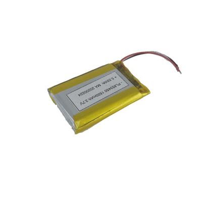 China Toys Customized 853450 Rechargeable 1500mAh 3.7V Lithium Polymer Battery Li Polymer Battery High Quality for sale