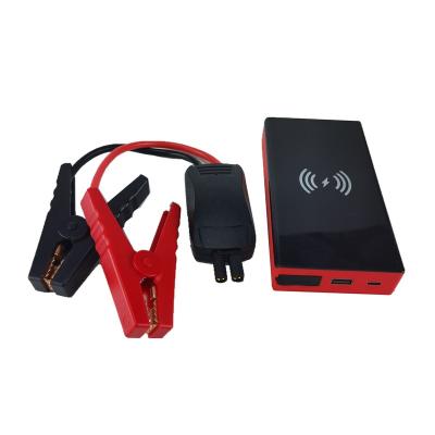 China Multifunctional Wireless Fast Charge 12V 10000mah 5V 2A Car Jump Starter CE Rohs PSE FCC Rohing Charge 60W Bank for sale