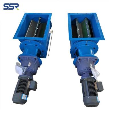 China The collection and processing of woodworking factory direct wholesale rotary stainless steel ball knife pneumatic gate valve for sale