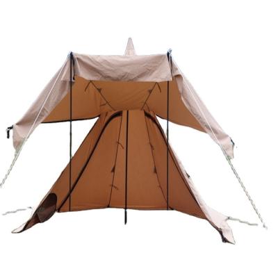 China Extended Type 2022 New Promotion 4 People Waterproof Outdoor Family Large Canopy Camping Custom Tent for sale