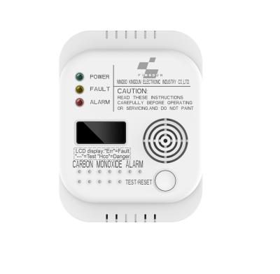 China ABS carbon monoxide alarm with EN50291 for sale