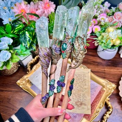 China China Yoga Office Home Diffuser Decoration Gift Crystal Magic Wand Scepter Crystal Craft for sale