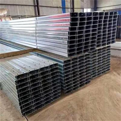 China Galvanized Steel Profile In C/Z Shape With Customizable Length for sale