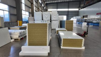 China High Durability PU Sandwich Wall Panel Various Lengths Soundproof for sale