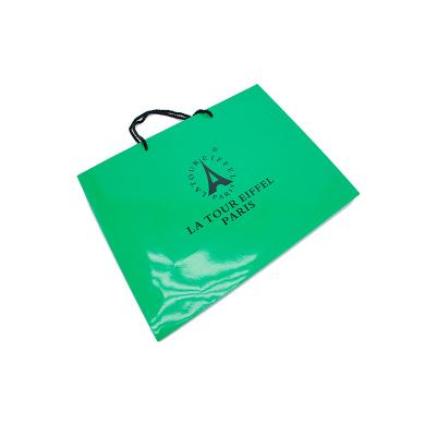 China Wholesale Cheap Price Luxury Gift Shopping Paper Bag Biodegradable With Custom Your Own Logo Printed for sale