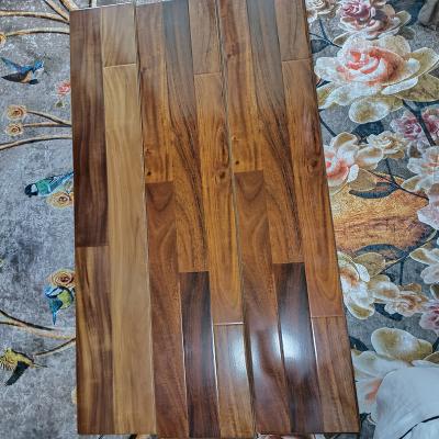 China High Glossy Moisture Resistance Three Strips Laminate Flooring 7mm 8mm Best Price Strips Laminate Flooring for sale