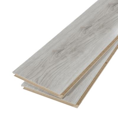 China Hot Selling Moisture Resistance Wood Flooring Laminates Water Proof Click 12mm HDF White Oak Laminate Flooring for sale