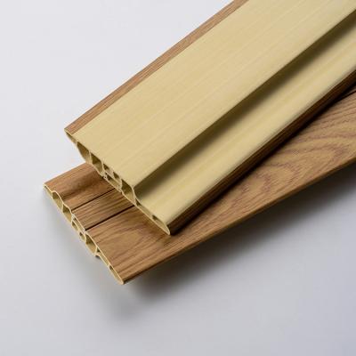 China Modern high quality waterproof durable skirting profile spc pvc flooring accessories for sale