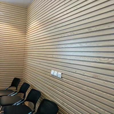 China Environmental Protection Wall Interior Decoration PVC Cladding Cladding Fluted WPC Interior Wall Panel for sale