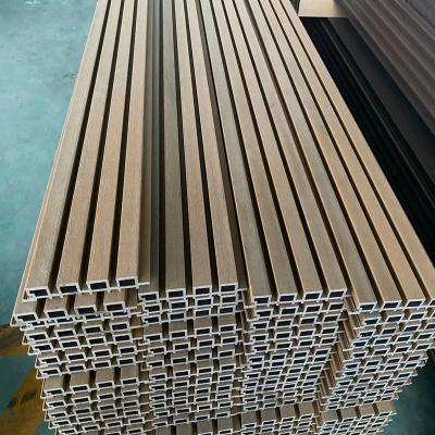 China ECO-Friendly+Easy installation exterior waterproof wpc wall panel plastic composite exterior cladding for sale