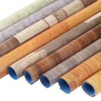 China Moisture Resistance 1mm 1.6mm PVC Roll High Quality Commercial 2mm Plastic Vinyl Flooring Roll for sale