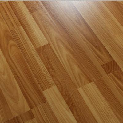 China Cheap oak wood hdf parquet laminate flooring large lots moisture resistance factory direct sale for sale