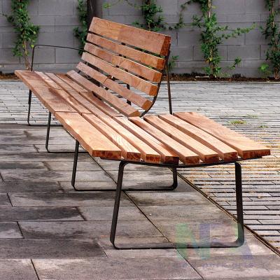 China NPA 2021 Park Bench Iron Bench Cast Iron Bench Waterproof Outdoor Classic Street Stool Outdoor Bench Ends for sale