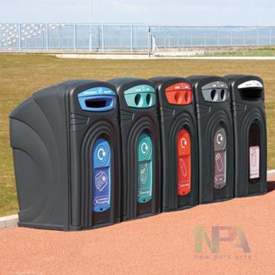 China NPA 2021 Classic Sustainable Classifiable Trash Can Outdoor Bins Rolling Bin for sale