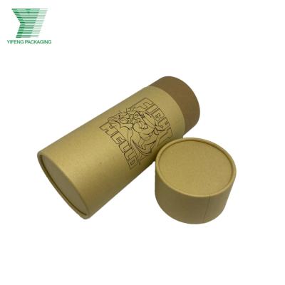 China Recycled Materials Custom Oval Natural Deodorant Stick Containers Packaging Eco Friendly Cardboard Twist Up Kraft Paper Tube for sale