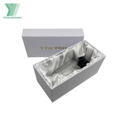 China Recycled Materials Custom Printing Wholesale White Luxury Perfume Boxes Paper Cardboard Cosmetic Gift Box For 60ml 100ml Perfume Bottle for sale