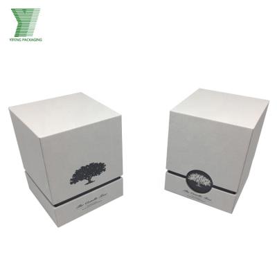 China Wholesale Customized Recyclable Luxury Packaging Cardboard Rigid Candle Boxes for sale