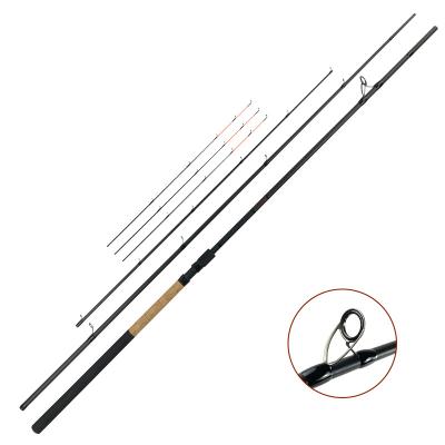 China EVA AGITEK Self Quality High Carbon Casting Conductor Telescopic Fishing Rod Ocean 3.9m for sale