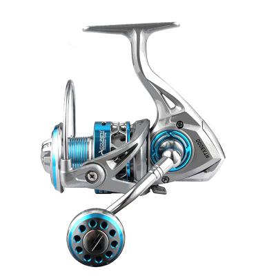 China AGITEK New Fashion Design Straight Spin Fishing Reels Fuselage Lightweight High Strength Saltwater Casting Reels for sale