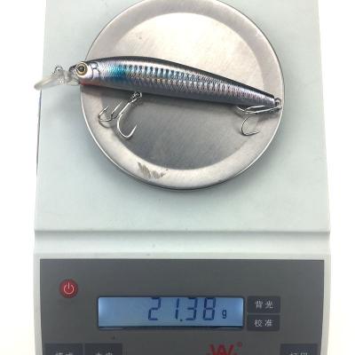 China Hard Minnow Floating Plastic Lure 3D Eyes Fishing Lure Hardbait / Topwater for sale