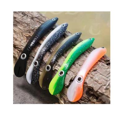 China AGITEK Japan PVC Factory Price Fishing Lure Large Lure Set Loach Free Sample Mud Freshwater Trolling Soft Fishing Lure for sale