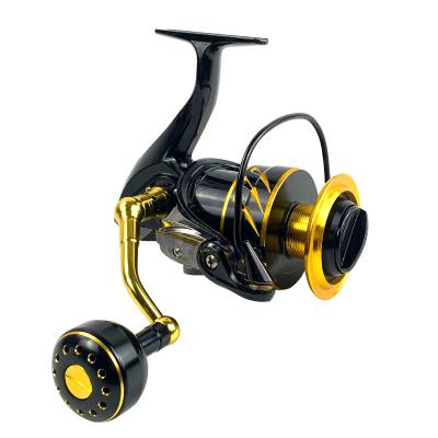 China Agitek Right Spin Fishing Reels Saltwater Metal Fishing Reel Bait Caster Fishing Reels for sale