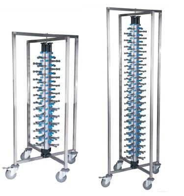 China 5 Star Eco - Friendly Hotel / Mobile Banquet Stainless Steel Food Trolley Rack / Dish Warmer Container for sale