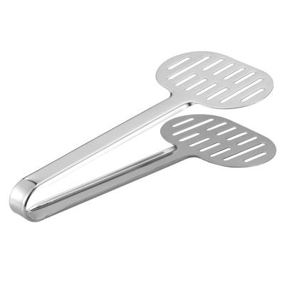 China Sustainable Hot Sales Stainless Steel Food Bread Barbecue Kitchen Tongs for sale