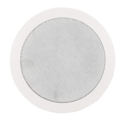 China No Sound Professional CS3 Metal Grill Cover Audio System Ceiling Speaker 40w White In-Ceiling Fireproof Sound Conference Desktop Mini Speaker for sale