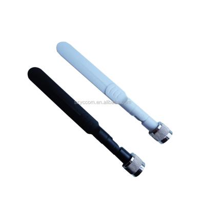 China Car External Antenna GSM 3G 4G LTE Round Rod 3G 4G Rubber Router Antenna With N Male Connector 180mm for sale