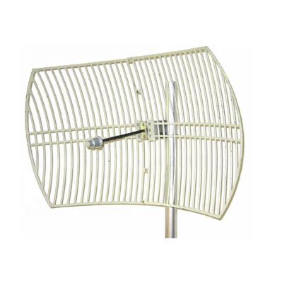 China Aluminum Alloy 2g 3g 4g Aluminum Alloy 20 DBi 1.71~1.9 GHz UHF Square Directional Grid Parabolic Antenna for sale