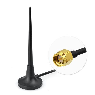 China Free preview 800 | High Quality 1990~2100MHz GSM/CDMA Sucker Antenna Factory Price Low Cost For Cars Trucks Boat 5dBi In Black D30*18mm for sale