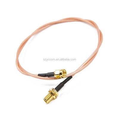 China Cable SMA RG178 / RG316 Male To SMA Male Crimp RG316 Coaxial Cables Jumper RF Pigtail Cable for sale