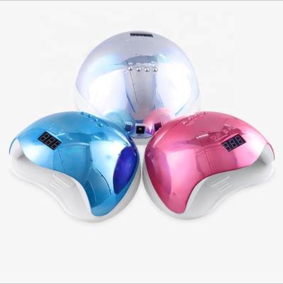 China LED Gel Fast Curing SUN X5 Plus Nail Lamp 72W Nail Dryer Double Hands UV Lamp Gel Auto Sensor For Gels Polish Nail Light Curing for sale