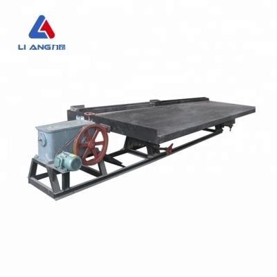 China Tin shaking table with 95% high recovery ratio for mineral processing 0.5-2mm for sale