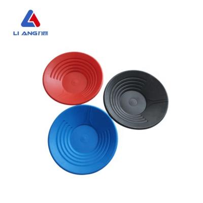 China Construction worksÂ   Popular Plastic Gold Pan With Double Stream Zones For Alluvial Diamond Mineral Mining for sale